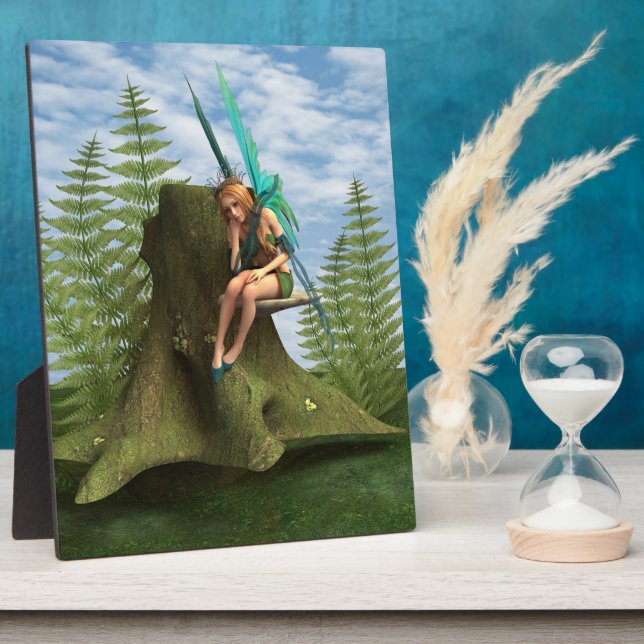 Thoughtful Fairy Plaque (Side)