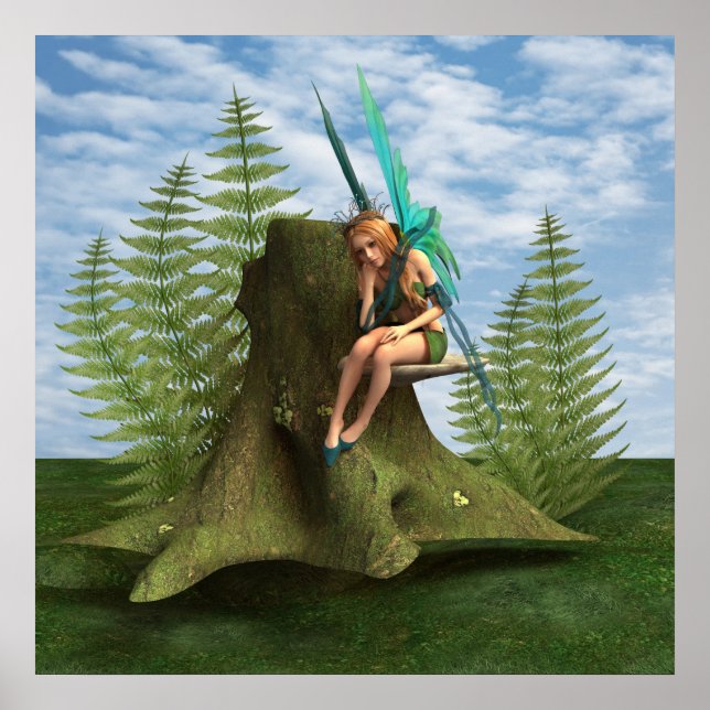 Thoughtful Fairy Poster (Front)