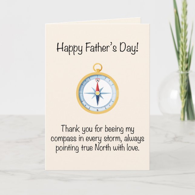 Thoughtful Father's Day Holiday Card (Front)
