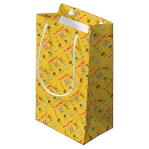 Thoughtful Gifts Funny Christmas Cartoon Small Gift Bag