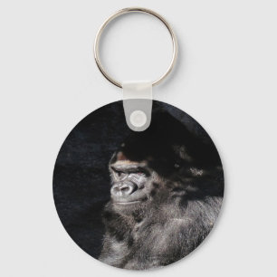 Thoughtful  Gorilla Key Ring