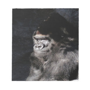 Thoughtful Gorilla Notepad