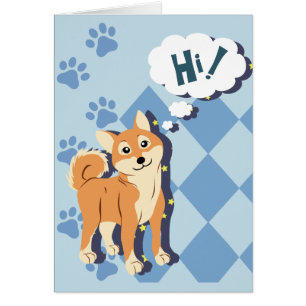 Thoughtful Shiba Inu