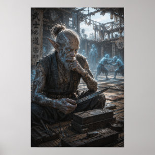Thoughtfulness / Blade Maker / Wrestlers' Tatami Poster