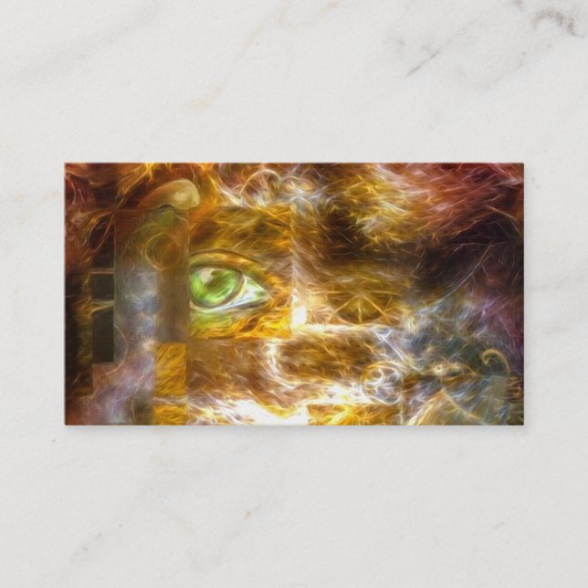 Thoughts and dimensions business card (Front)