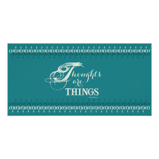 Thoughts are Things Wall Art