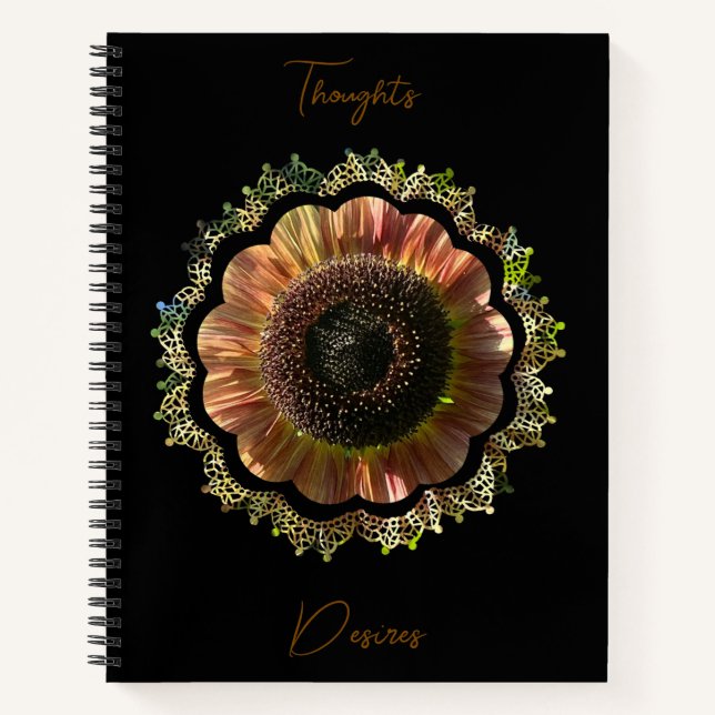 Thoughts & Desires Notebook (Front)
