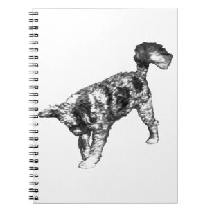 Thoughts Gather On Busy Paws Notebook