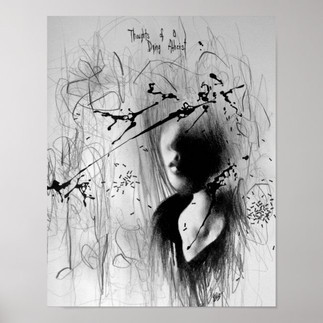 Thoughts of a Dying Atheist Poster (Front)