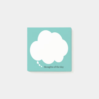 Thoughts of the Day Simple Silly Lonely Post-it Notes