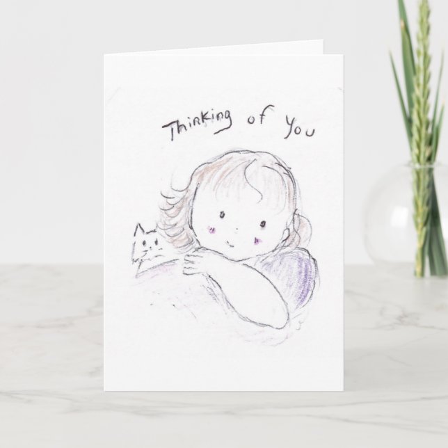 Thoughts of you card (Front)