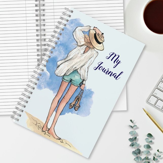 Thoughts on the Beach My Journal - Blue (Creator Uploaded)