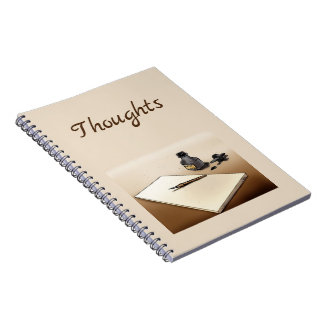 "Thoughts" Spiral Notebook