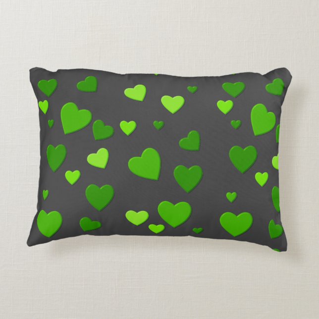 thousand hearts for you decorative cushion (Back)