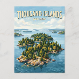 Thousand Islands National Park Gananoque Canada Postcard
