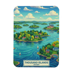 Thousand Islands Ontario Canada Magnet