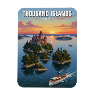 Thousand Islands Ontario Canada Magnet