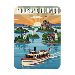 Thousand Islands Ontario Canada Magnet