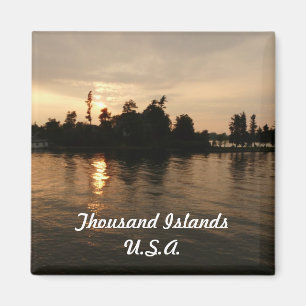 Thousand Islands U.S.A. magnet