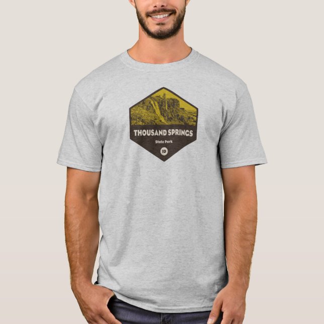 Thousand Springs State Park Idaho T-Shirt (Front)