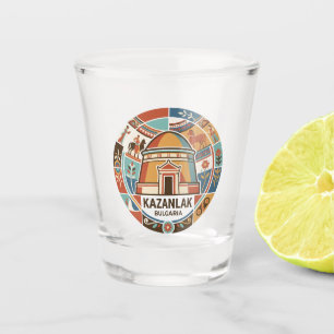 Thracian Tomb of Kazanlak Bulgaria Shot Glass