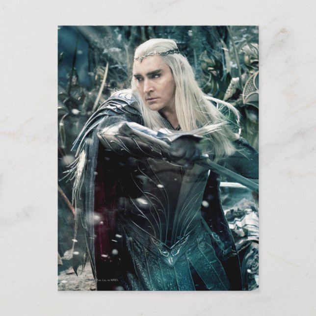 Thranduil In Battle Postcard (Front)
