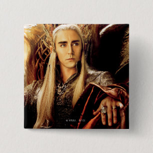 Thranduil Movie Poster 15 Cm Square Badge