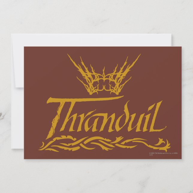 Thranduil Name (Front)