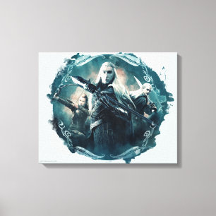 Thranduil, TAURIEL™, & LEGOLAS GREENLEAF™ Grap Canvas Print