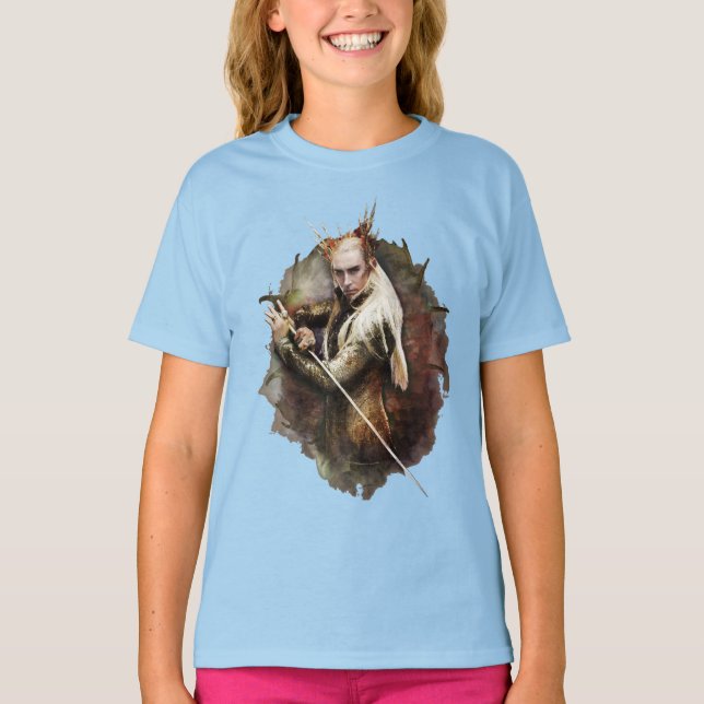 Thranduil With Sword T-Shirt (Front)