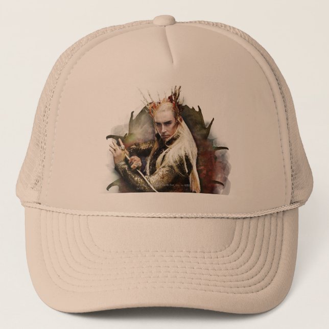 Thranduil With Sword Trucker Hat (Front)