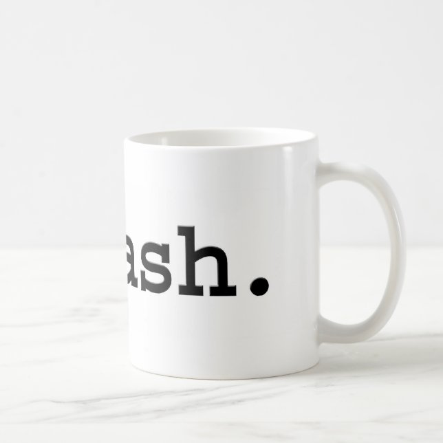 thrash. coffee mug (Right)