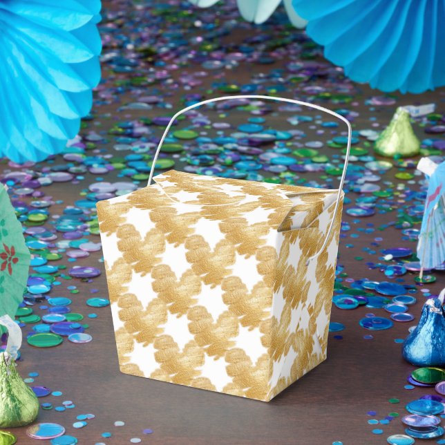 Thread of Gold 'Take Out' Favor Box (Party)