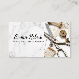 Thread Reels   Seamstress Business Card