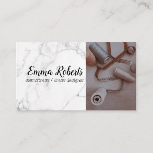 Thread Reels   Seamstress Business Card