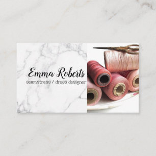 Thread Reels   Seamstress Business Card