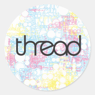 Thread Show Classic Round Sticker