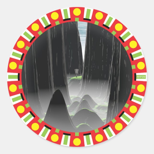 Thread The Needle Classic Round Sticker (Front)