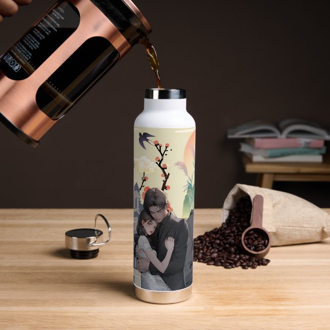 Thread Water Bottle (Coffee)