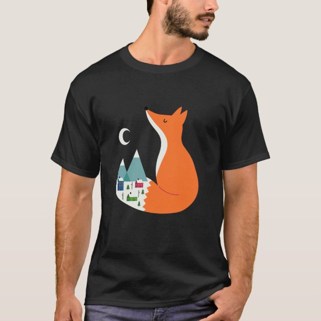 Threadless Andy Westface Winter Dreams Graphic T-Shirt (Front)