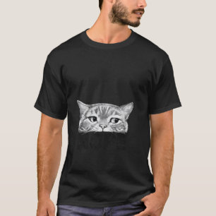 Threadless Laura Graves Nope Cat On White Graphic T-Shirt