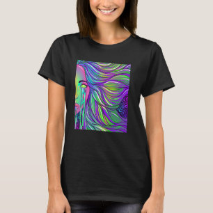 Threadless Lauren Spooner Psychedelic Tears Graphi T-Shirt