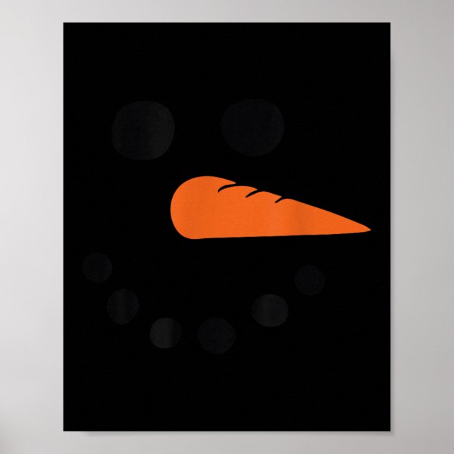 Threadrock Winter Snowman Face - Uni-adults, Uni-k Poster (Front)