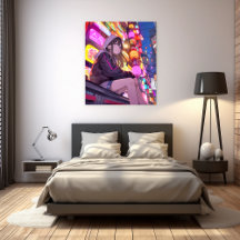 [Threads Limited Illustration Poster] Sushi Musume