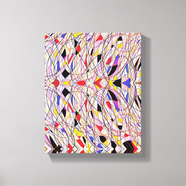 Threads of fantasy canvas print (Front)