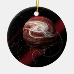 Threads of the Cosmos Ceramic Ornament
