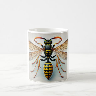 Threadwaisted wasp 210824IREF242 - Watercolor Coffee Mug