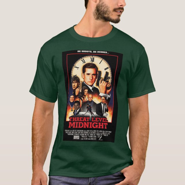 Threat Level Midnight funny T-Shirt (Front)