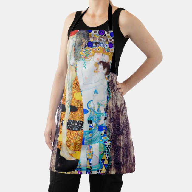 Three Ages of Life, Gustav Klimt Apron (Insitu)