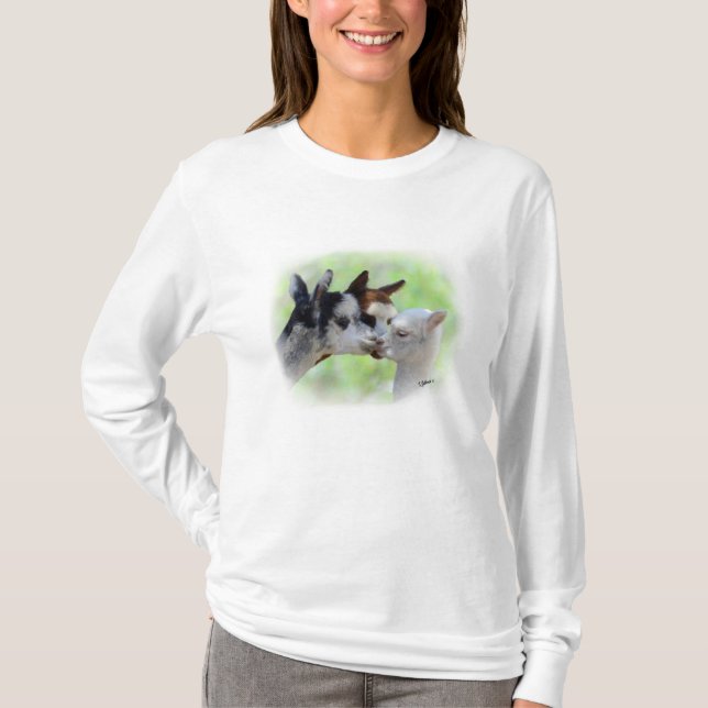 Three Alpacas T-Shirt (Front)